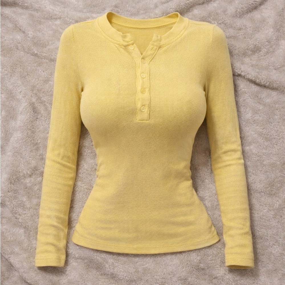 y2k long sleeve henley button up shirt elena gilbert bella swan rory gilmore